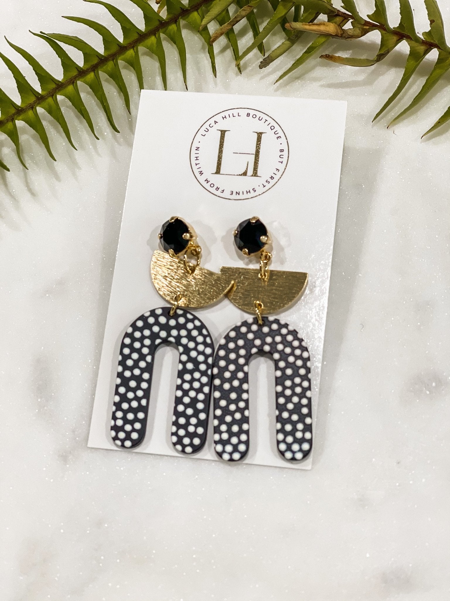 “Dots and Arches” Earrings - Luca Hill BoutiqueEarrings
