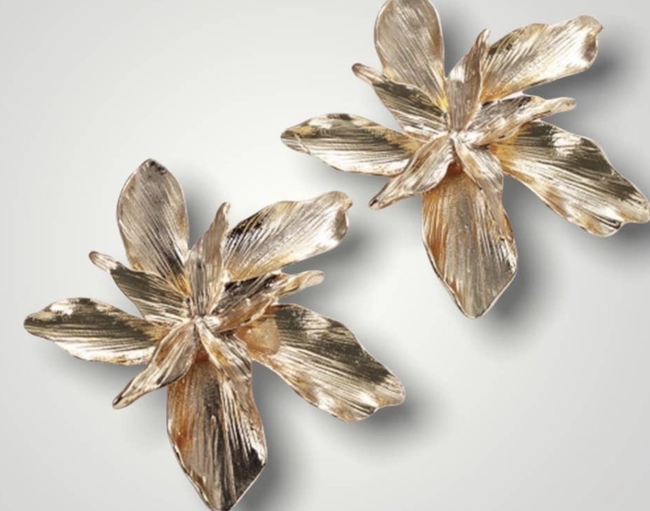 Gold Wild Flower Earrings - Luca Hill BoutiqueEarrings