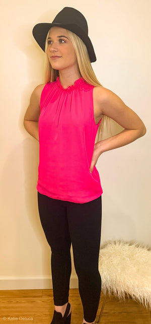 The Pinkie Blouse - Luca Hill Boutique 