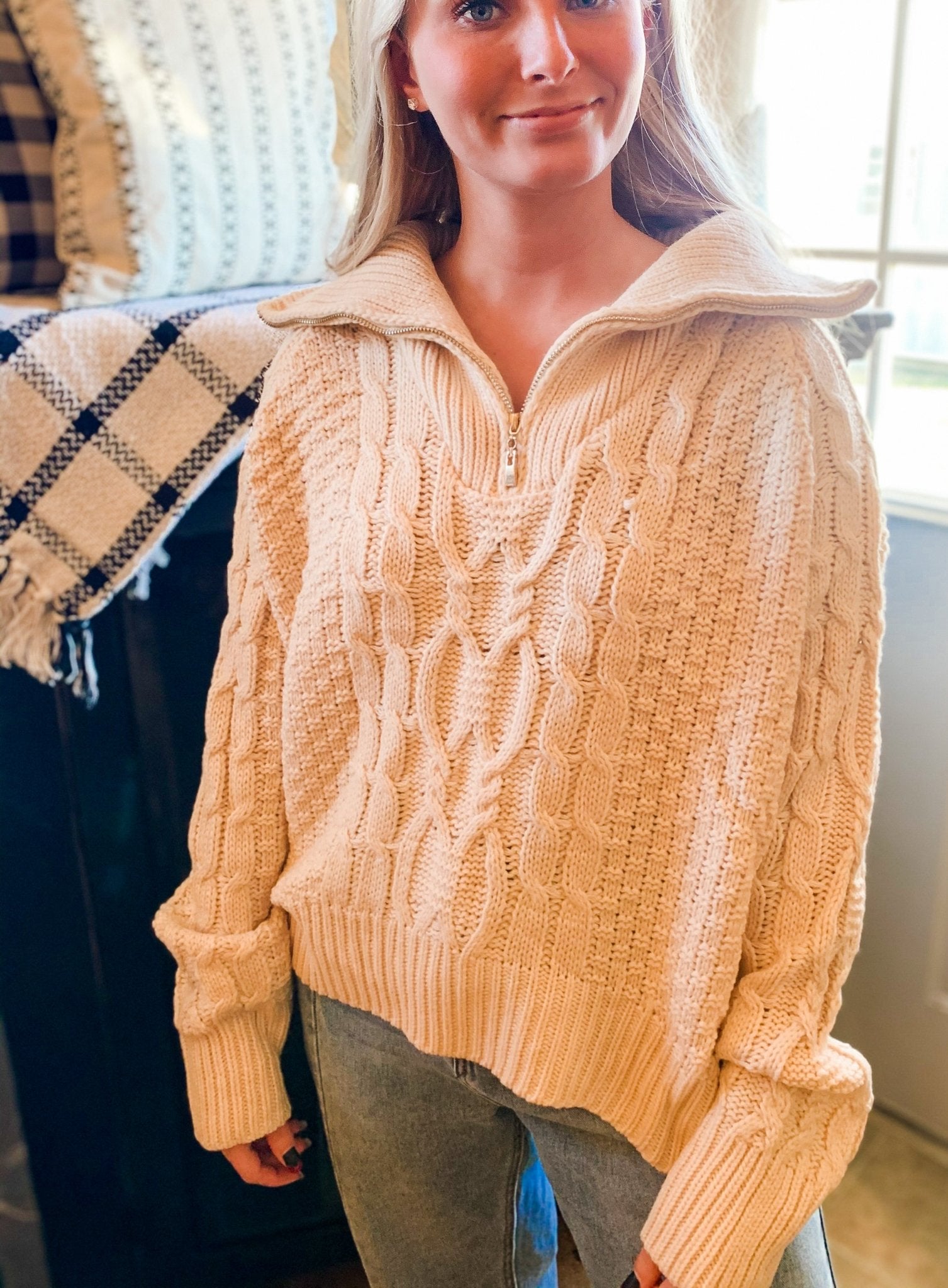 The Tori Sweater - Luca Hill Boutique 